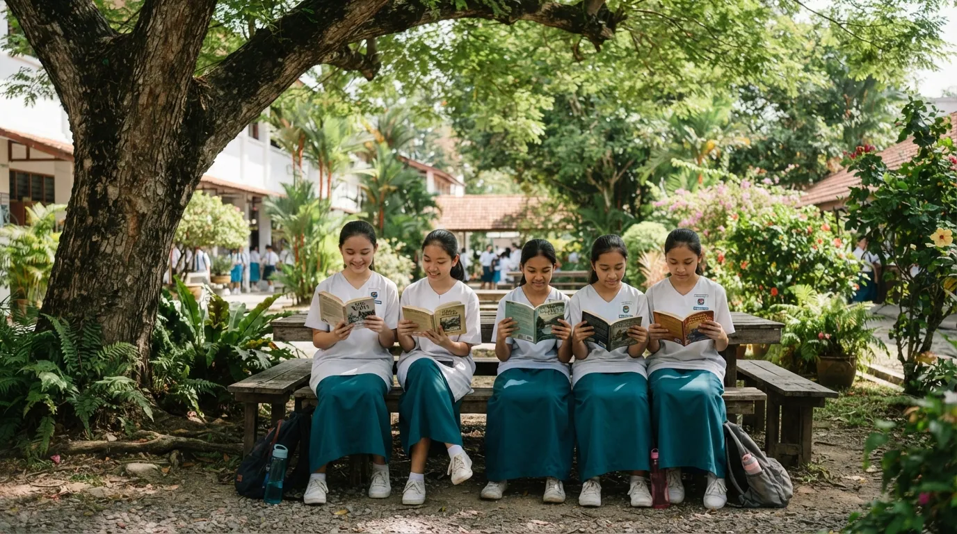Buku menarik untuk pelajar sekolah menengah