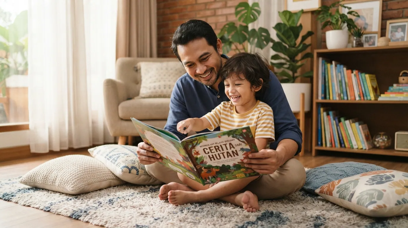 Cara membantu anak suka membaca sejak kecil