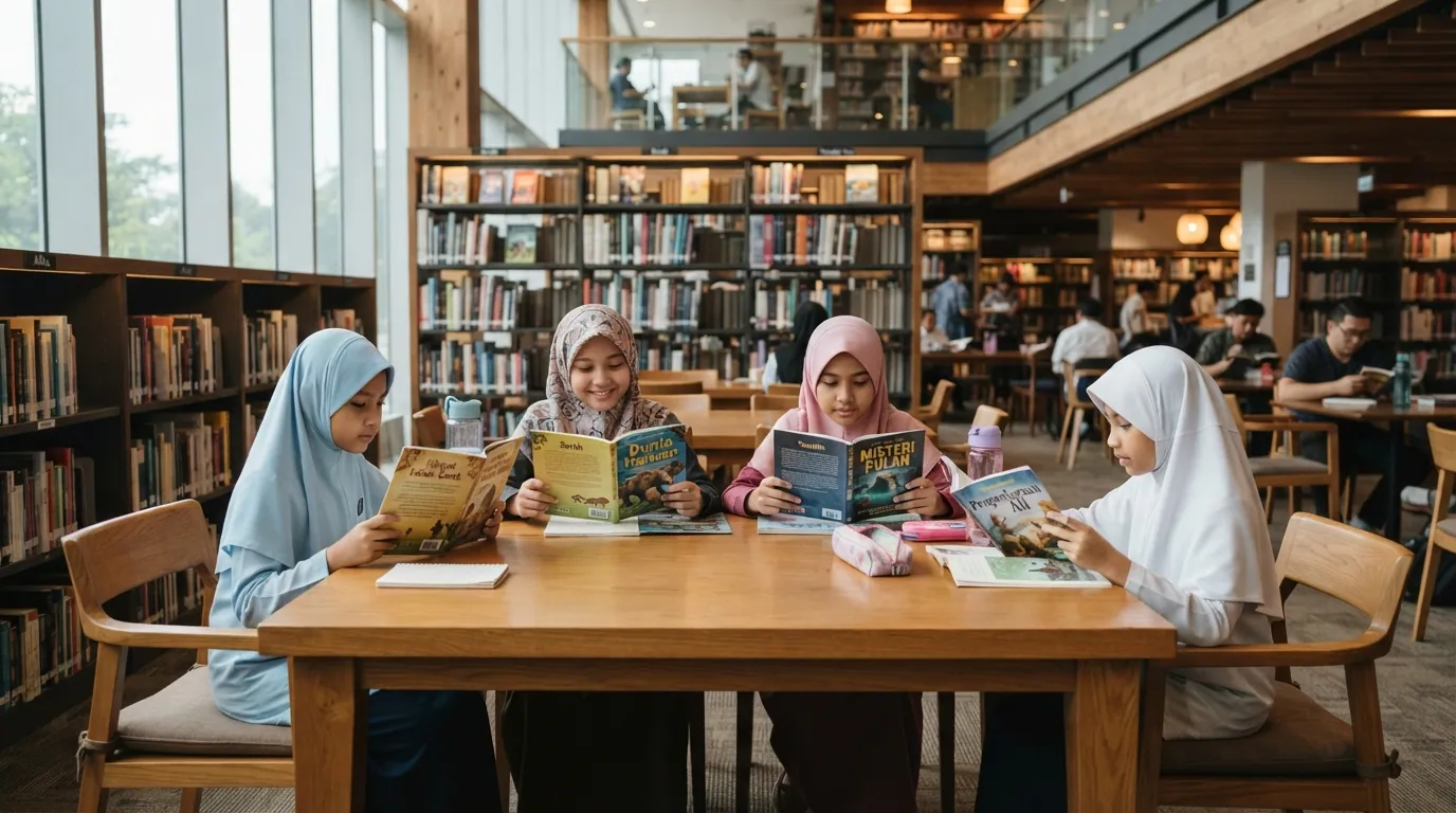 Cara memilih buku mengikut umur anak