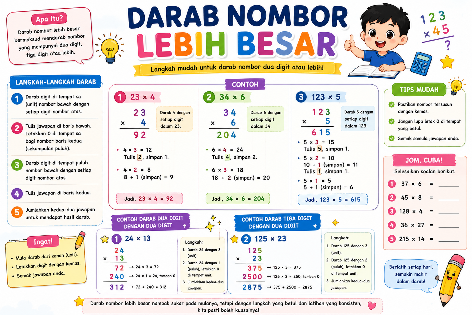 Darab Nombor Lebih Besar