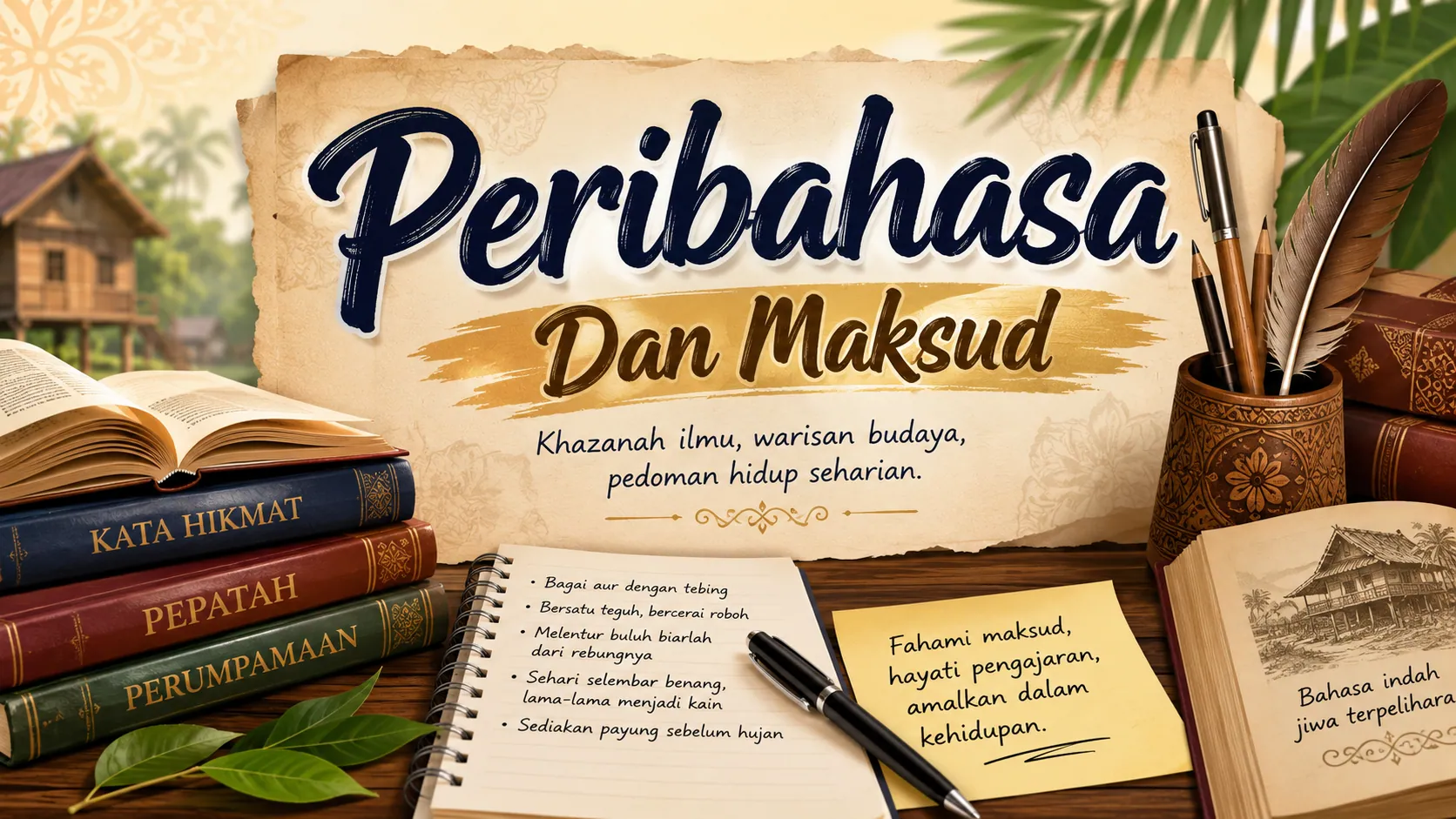 Kepentingan mempelajari peribahasa dalam Bahasa Melayu