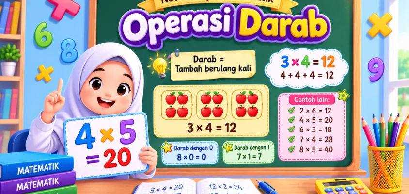 Nota Belajar Matematik Operasi Darab