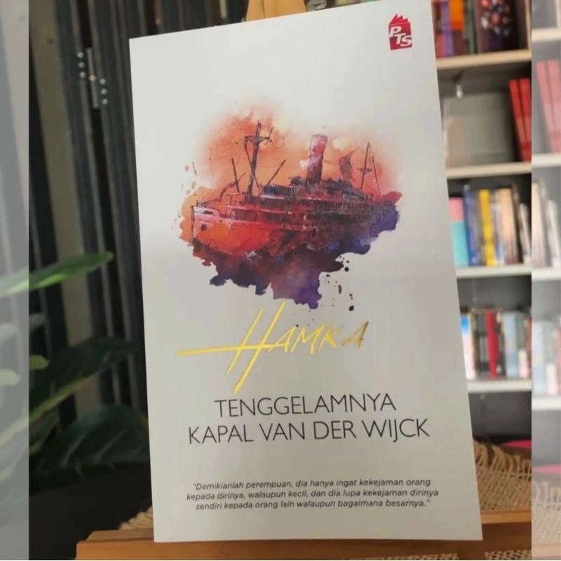 Kulit novel Tenggelamnya Kapal Van Der Wijck oleh Hamka