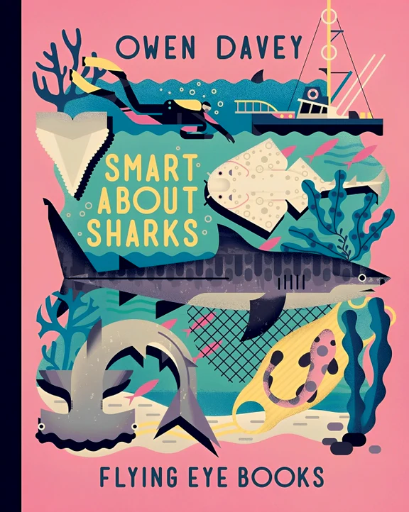 Kulit buku Smart About Sharks