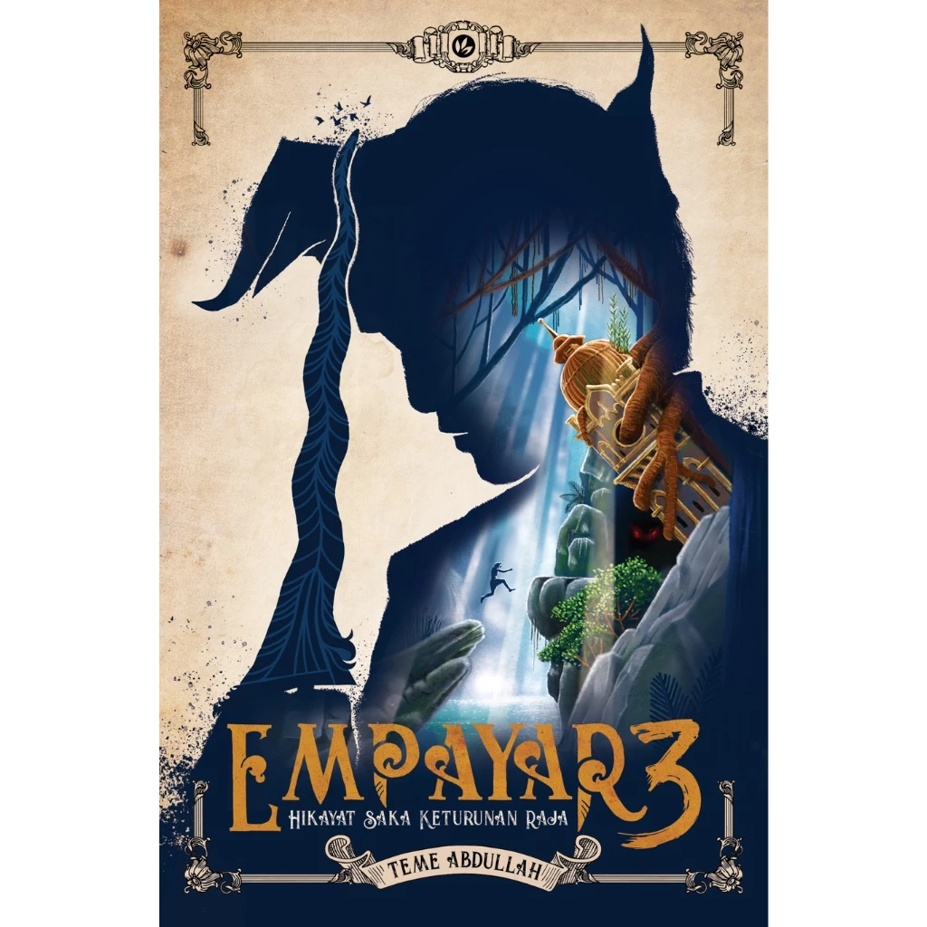 Kulit novel Empayar 3: Hikayat Saka Keturunan Raja oleh Teme Abdullah