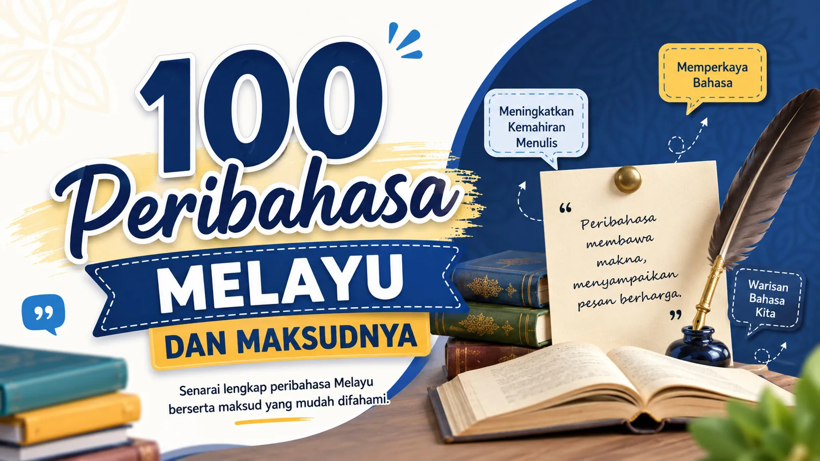 100 peribahasa Melayu dan maksudnya