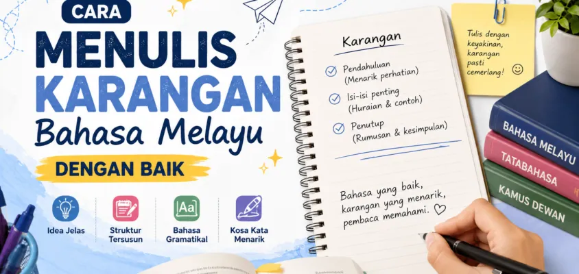 Cara Menulis Karangan Bahasa Melayu Dengan Baik