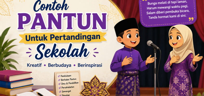 Contoh Pantun Untuk Pertandingan Sekolah