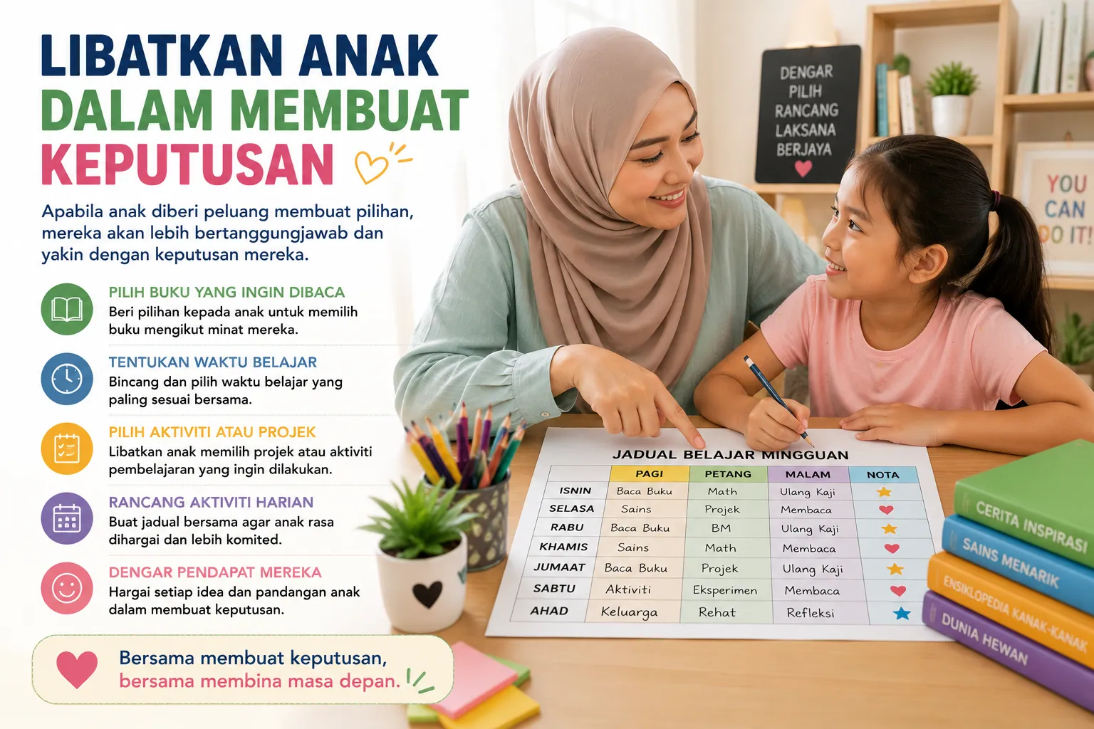 Libatkan Anak Dalam Membuat Keputusan